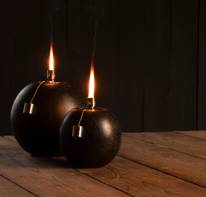 Olielamp terrazzo L