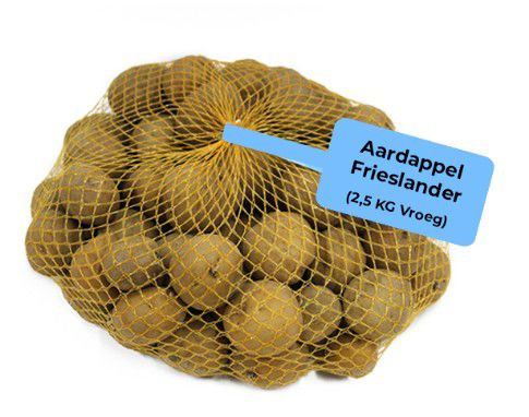 Aardappel Frieslander (2.5 KG Vroeg)