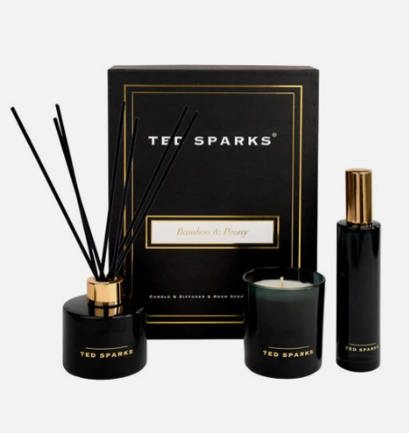 Candle, diffuser & roomspray-Bamboo & pe