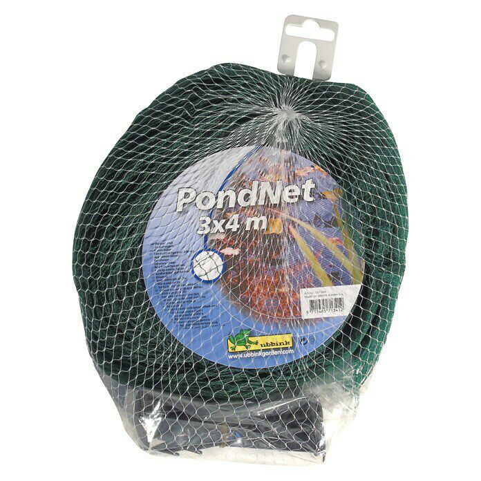 Vijverafdeknet 3x4 meter groen