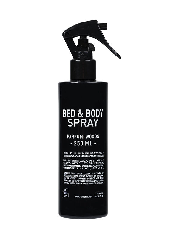 Bed en Bodyspray parfum Woods