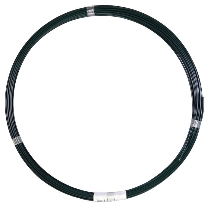 Spandraad 3.8mm 100 mt groen geplastific