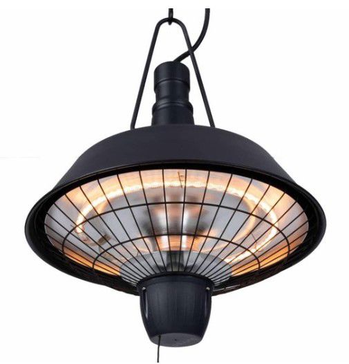 Sunred Heater Indus Bright Hanging Black