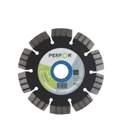 Zaagblad TURBO beton, Ø125, asgat 22.20