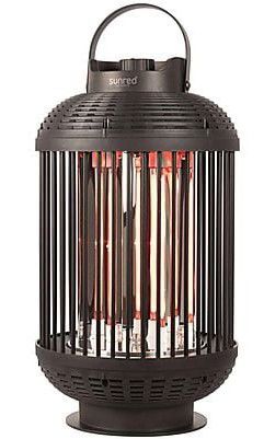 Sunred Heater Indox Dark Table Black