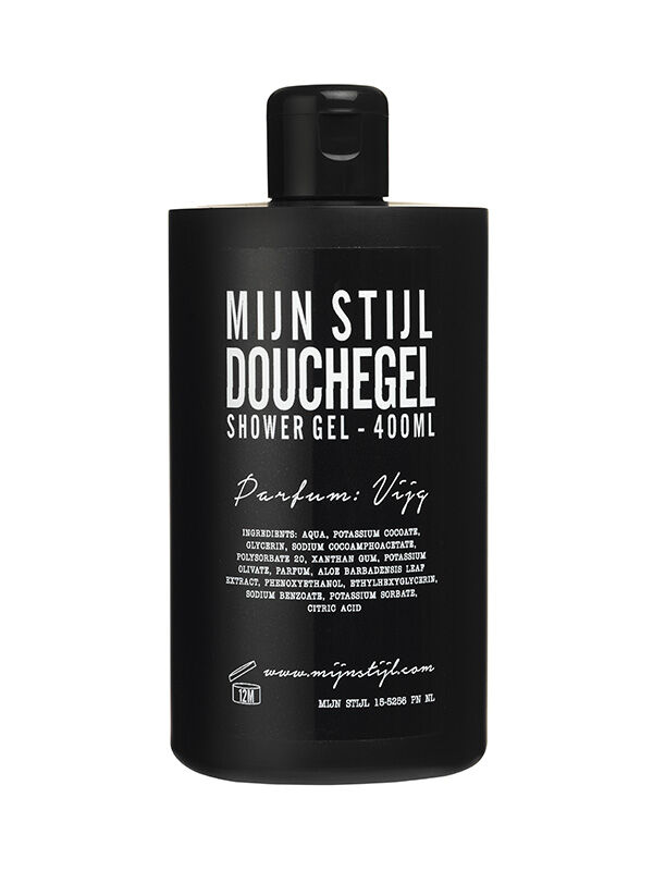 Douchegel parfum vijg 400 ml (zwarte fle