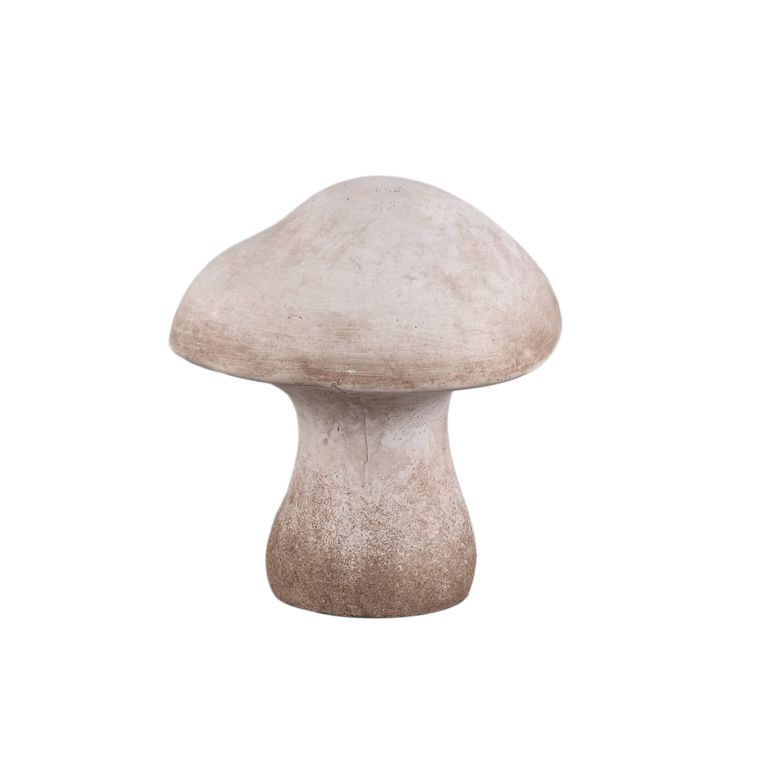 Elvio Beige cement mushroom L