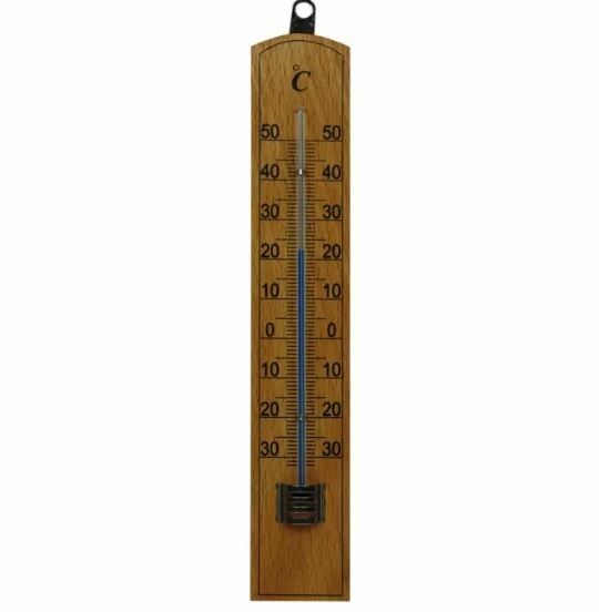 Thermometer hout 20 cm