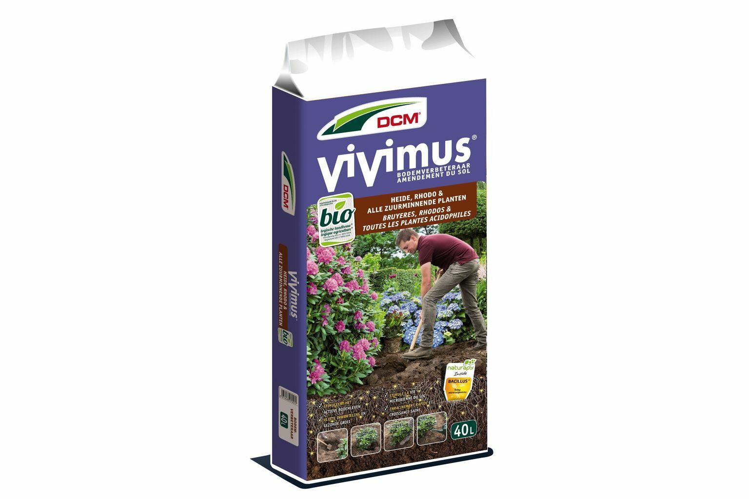 DCM Vivimus Heide, Rhodo & alle Zuurminnende Planten | Bodemverbeteraar