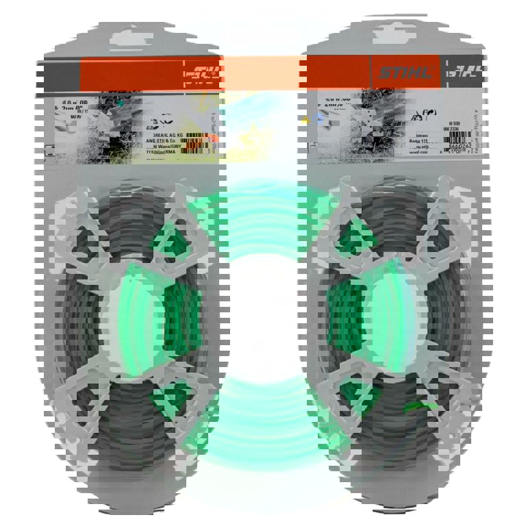 Maaidraad rond Ø 2,0 mm x 60,0 m groen
