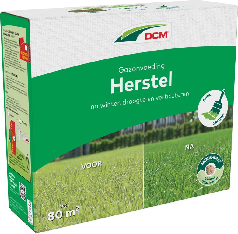 DCM Gazonvoeding Herstel 80 mÂ² (3kg)