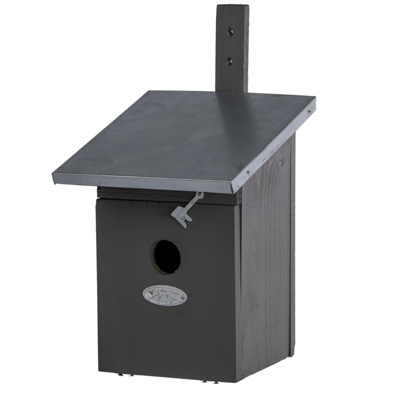 Nestkast koolmees grijs