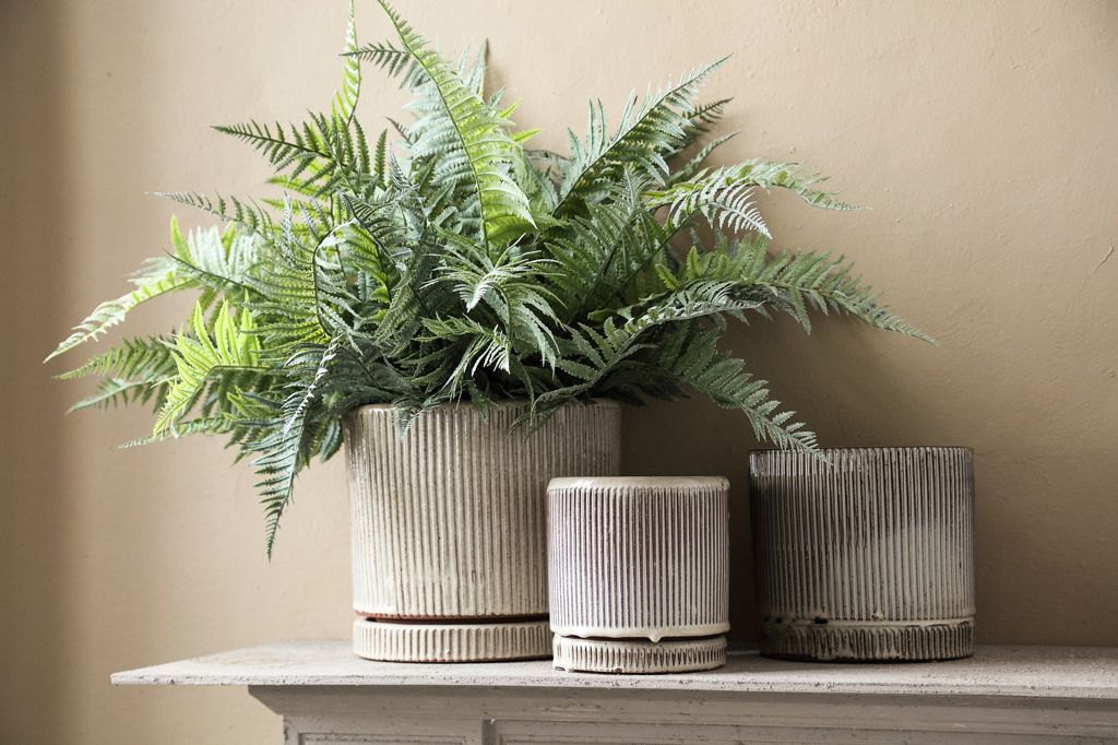 Meliya Cream ceramic pot Ø 33,5 cm